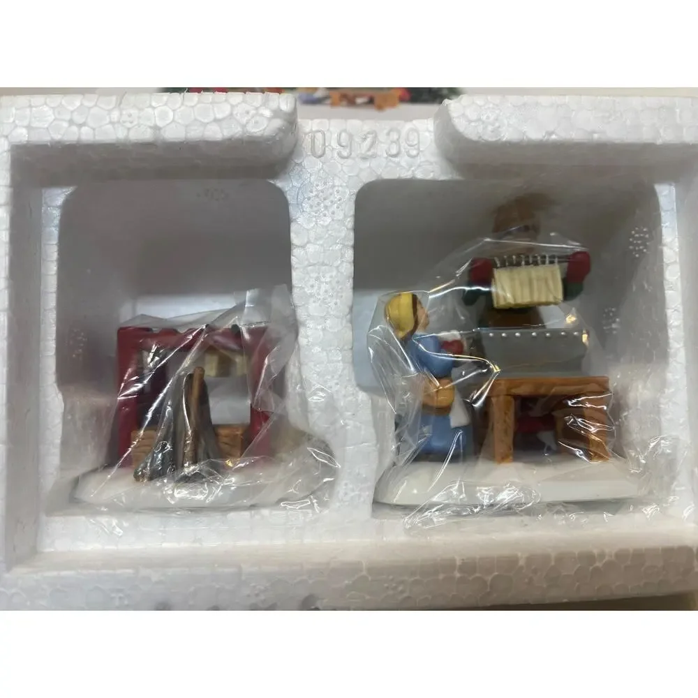 Dept 56 New England Series Platt's Candle And Wax & Making the Christmas Candles